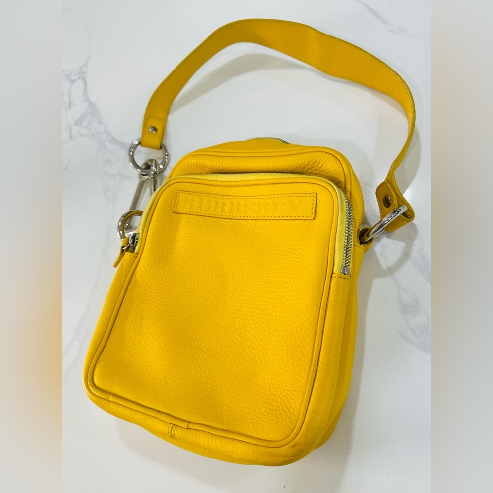 Burberry Mustard Leather Accessory